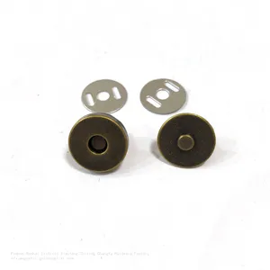 14MMordinary Green-colored Magnetic Button thumbnail-3