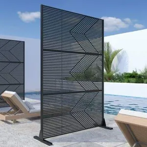 Handcrafted Wrought Iron Garden Fence | Vintage Style for Interior & Exterior Dividers thumbnail-2