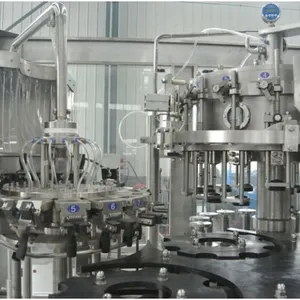 Turnkey Carbonated Beverage Filling Labeling Packaging Production Line thumbnail-1