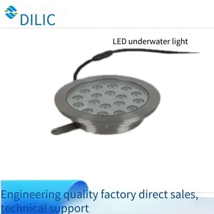 Led Underwater Lights, Surface-mounted Underwater Lights Made of Stainless Steel 316, Available in 6w, 9w, 12w, 15w, 18w, and 24w for Swimming Pools thumbnail-5