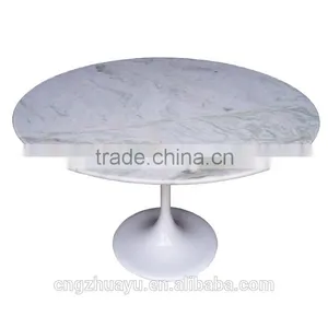 Saarinen Tulip Dining Table, Round Marble Table thumbnail-2