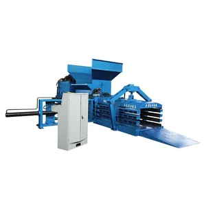 125ton Hydraulic Horizontal Plastic Bottles Bundler Auto Strapping Machine thumbnail-1