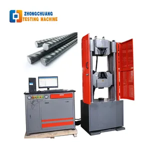 Zhongchuang WAW-1000D Computer Controlled Electro-hydraulic Servo 1000kN Rebar Tensile Testing Machine thumbnail-4