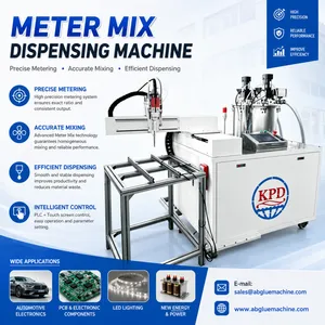 Two Component Epoxy Potting Compound Metering and Mixing Machine for Electric Control Unit Power Transformer thumbnail-4