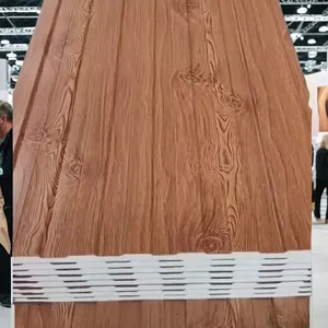 Manufacturer Ready-made Sandwich Panel Roof Exterior Wall Thermal Insulation Flame Retardant Metal Carved Panels thumbnail-5