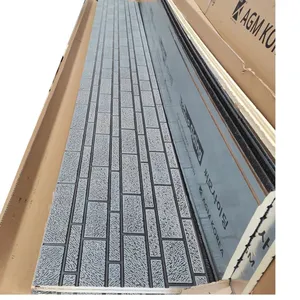 Fire Proof Water Proof Pu Sandwich Panel Roof Price Standing Seam Insulated Aluminum Roof Panels for Gazebo PU Sandwich Panel thumbnail-1