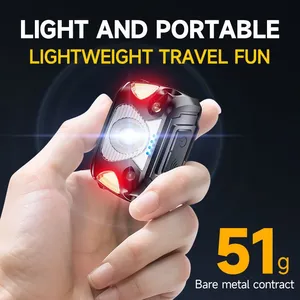 Wholesale 450LM Motion Sensor LED Headlamp Rechargeable XTL Main Light SMD Side Light IP44 Waterproof Head Torch for Outdoor Camping Hiking thumbnail-4