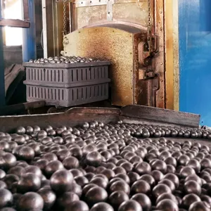 Chromium Alloy Cast Grinding Balls Cr 1%-3% Hardness ≥45HRC Economical General Purpose For Small Medium Ball Mills thumbnail-1