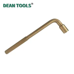 Non-Sparking Oxygen Wrench, Oxygen Cylinder Wrench, Aluminum Bronze Oxygen Bottle Valve Wrench thumbnail-1