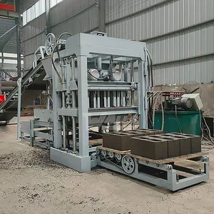 Customizable Cement Concrete Brick Production Line Paver Hollow Block Machine thumbnail-1