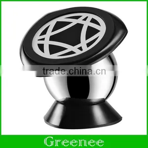 360 Degree Cell Phone Creative Car Mount/ Magnetic Cell Phone Holder/ Car Mount Phone Holder/Phone Plane Holder for Iphone thumbnail-4