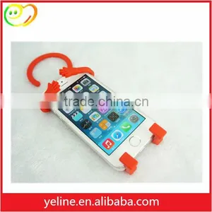 Flexible Silicone Folding Phone Holder ,for Iphone,for SAMSUNG thumbnail-1