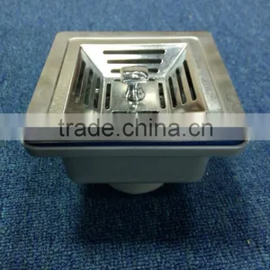 11cm Square Stainless Steel Kitchen Drainer, Kitchen Sink Accessories HD15 thumbnail-1
