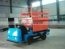 Jinchuan New Driving Force Vehicle-mounted Shear Fork Hydraulic Lift thumbnail-1