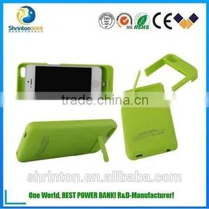 2015 New Products, Plastic Backup Battery Case 4500mAh 5v Rechargeable Battery for Iphone 5/5S/6 4.7" thumbnail-4