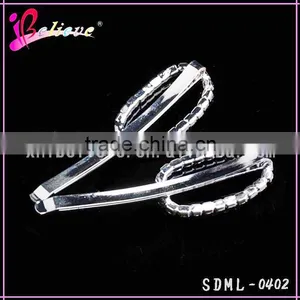 Factory Direct Wholesale Hair Pins Clear Diamond Hair Pins Headwear for Women thumbnail-3