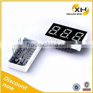 NEWSHINE FND XH-3631BGW Green Color Common Anode 3 Digits LED Countdown Timer 0.36" thumbnail-1