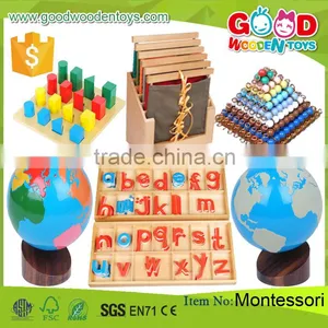 High Quality Children Early Learning Toys Montessori Teaching Aids Wooden Material Educational Set Montessori for Kids thumbnail-1