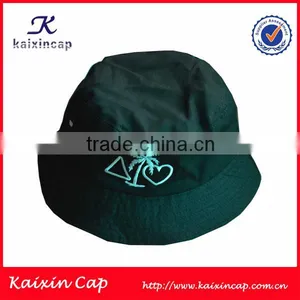 Custom 100% Black Cotton Fabric Bucket Hat thumbnail-1
