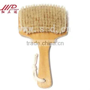 Wooden Bath Brush With Pig Hair thumbnail-1