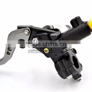 BJ-LS-006 Universal CNC Motorcycle Brake Clutch Lever With Master Cylinder Reservoir thumbnail-5