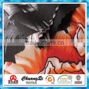 DTY Knitted Textile Polyester Spandex Digital Printed Fabric thumbnail-4