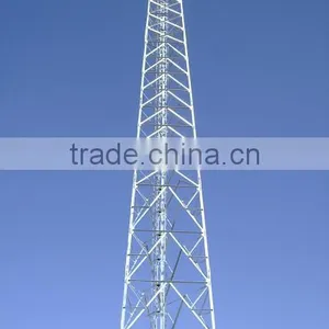 Tower Factory Triangular Guyed Mast Communication Tower thumbnail-5