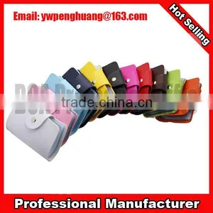 Hard Plastic id Card Holder Leather Card Holder thumbnail-1