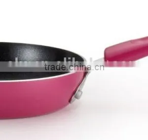 Aluminum Pressed/ Forged Ceramic Coating Roasting Pan Non Stick Frying Pan thumbnail-3