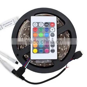 LED 12V Strip Light SMD 3528 300 Leds Flexible Lamp RGB rf Controller Led Strip thumbnail-2