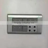 Middle East Switch S0913 8gang Adn Double 4sockets Wall Switch thumbnail-1