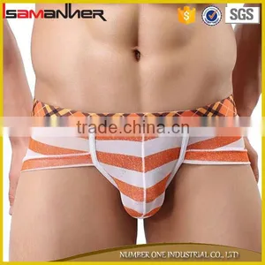 Trendy Military Printing Male Underwear Hot Sexy c String for Men thumbnail-1