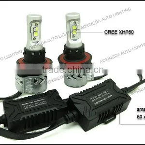 2016 New Led Headlight CREE XHP50 Chip 6000LM G8 H13 Hi/Lo LED Headlight Bulb Conversion Kit thumbnail-4