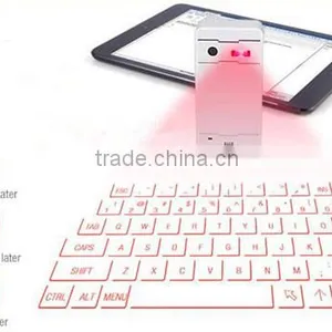 Wireless Bluetooth Laser Projection Virtual Keyboard English Ultra Portable Mini Keyboard For Lenovo Iphone Huawei thumbnail-3
