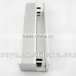 Stainless Steel Electric Lock Frameless Glass Doors up and Down Power Plug Lock PY-EL8 thumbnail-1