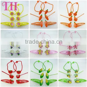 Kids Hair Accessories Cheap Cute Girls Resin Magnetic Metal Hairclip thumbnail-6