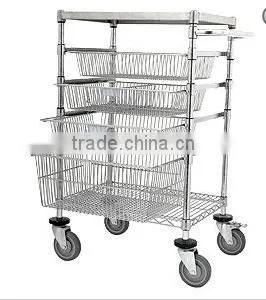 Commercial Utility Cart L 34" x W 18" x H 34.5" thumbnail-4