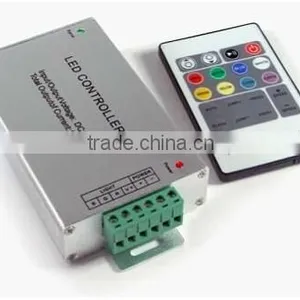 Infrared 20 Key Aluminum Shell Controller DC 12V 24V is Optiona thumbnail-1