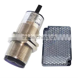 M30 4M Long Distance Reflective Photo Sensor Switch, Reflector Photo Sensor Switch, AC Photoelectric Sensor Switch Photocell thumbnail-1