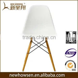 Factroy Price Plastic Wooden With High Legs Dining Chairs Wholesale Restaurant Chairs thumbnail-3