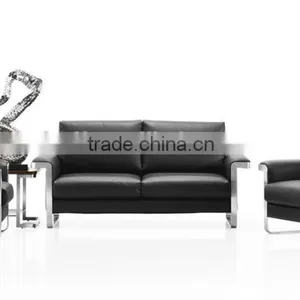 S-35 Simple Design Green Leather Sofa China thumbnail-3