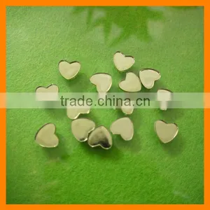Citrine Heart Shape Artificial Gems thumbnail-1