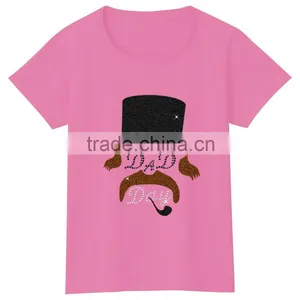 Happy Dad Day Daughter for Father's Day Surprise Cotton Tshirt thumbnail-5