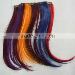Hot Sell Bright Color Hair Extension thumbnail-1