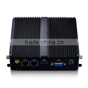 Pentium 3805U MINI PC Dual Lan 2G RAM 64G SSD Haswell Barebone Computer With VGA,Support Msata +2.5inch Hdd MINI PC SSD thumbnail-3
