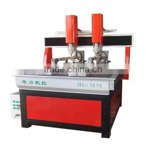 HOTSALE!!!CE Approved High Speed 3D Mini Advertising Turning Lathe New Sale Router thumbnail-6