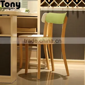 Classic Wood Living Furniture Wooden Kitchen Chair thumbnail-4
