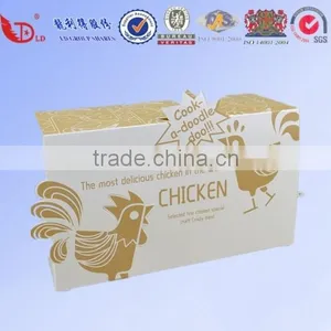 Wholesale White Paper Card Fried Chicken Box,food Packaging Box thumbnail-2