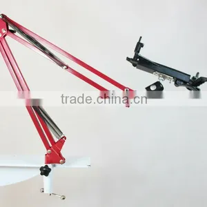 Rotatable Metal Security for Ipad Stand on Bed thumbnail-3