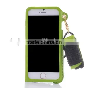 Protective Cover Case With Lanyard,mobile Phone and Key Case PU Material thumbnail-4